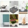 2 Pack 11.81X15.75In Stone Dish Drying Mat Silicone Diatomaceous Earth Shower Mat Marble Dish Drying Pad Fast Drying In 30S 1832℉Heat Resistant Non-Sl