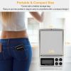 Imountek Digital Scale 1000G X 0.1G Pocket Electronic Kitchen Scale With 6 Units Tare Function Lcd Backlit Screen Auto Off