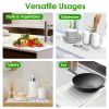 Foldable Stone Dish Drying Mats Home Dish Quick Drying Stone Pad Super Absorbent Diatomaceous Earth Draining Mat With Anti-Slip Net Sanding Pad For Di