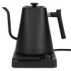 1200W Electric Gooseneck Kettle With Precise Temperature Control Up To 24H Timer Auto Off Protection Fast Heating Stainless Steel Water Boiler For Cof