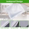 20Pcs Reusable Food Storage Bags 5 Sandwich Snack Gallon Quart Bag Leakproof Bpa Free Food Container Freezer Safe Lunch Bag