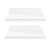 Clear Acrylic Kitchen Cutting Board With Counter Lip 17.71X15.74In Non-Slip Transparent Countertop Cutting Board Kitchen Countertop Protector For Dini