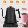 1200W Electric Gooseneck Kettle With Precise Temperature Control Up To 24H Timer Auto Off Protection Fast Heating Stainless Steel Water Boiler For Cof