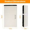 Electric Warming Tray Smart Food Warmer Roll Up Heating Pad With Adjustable Temperature Control 3 Auto Timer Settings For Buffet Party Gathering Resta