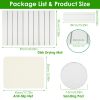 Foldable Stone Dish Drying Mats Home Dish Quick Drying Stone Pad Super Absorbent Diatomaceous Earth Draining Mat With Anti-Slip Net Sanding Pad For Di