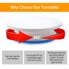 11In Rotating Cake Turntable 108Pcs Cake Decorating Supplies Kit Revolving Cake Table Stand Base Baking Tools
