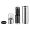 Electric Salt Pepper Grinder With Light Adjustable Coarseness Stainless Steel Salt Pepper Shaker Battery Operated Pepper Grinder Mill Easy Refill And