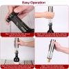 5-In-1 Electric Wine Opener Set Usb Rechargeable Wine Corkscrew Bottle Opener Cordless Corkscrew Remover With Charging Base With Wine Pourer Vacuum St