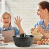 Fluted Tube Cake Pan Non-Stick Carbon Steel Round Bakeware Household Baking Tray Bundt Cake Pans For Mousse Cake Gelatin Bread