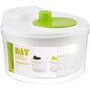 3L/0.8Gal Salad Spinner Fruit Vegetable Washer Lettuce Drainer Hand Cranking Vegetable Dryer With Lid For Home Kitchen Fruit Vegetable Washing