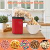 Hot Air Popcorn Popper Maker With Measure Cup And Butter Warmer 1200W Oil-Free Easy To Use 8Cups Mini Popcorn Maker Machine For Home