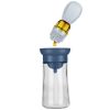 Oil Dispenser Bottle 2 In 1 Cooking Glass Olive Oil Dispenser Silicone Dropper With Silicone Brush Dropper Measuring Container For Kitchen Baking Bbq