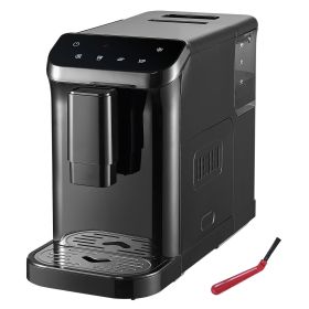 Automatic Espresso Machine - Built-In Grinder, 15 Bar Auto Coffee Machine with 15-Level Grinding Settings