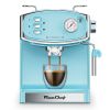20 Bar Espresso Machine for home- Professional Compact Espresso Maker with Milk Frother Steam Wand, Pressure Gauge & 54oz Large Water Tank