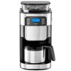 Coffee Maker with Grinder, 8 Cup Coffee Machine, Grind and Brew Coffee Maker with 3 Brew Strength Control, 24-Hour Timer for Auto Brew