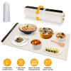 Electric Warming Tray Smart Food Warmer Roll Up Heating Pad With Adjustable Temperature Control 3 Auto Timer Settings For Buffet Party Gathering Resta