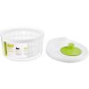 3L/0.8Gal Salad Spinner Fruit Vegetable Washer Lettuce Drainer Hand Cranking Vegetable Dryer With Lid For Home Kitchen Fruit Vegetable Washing