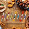 Dual Sided Magnetic Measuring Spoons With Leveler Stainless Steel Stackable Measuring Teaspoons Tablespoons For Dry Liquid Ingredients Set Of 8