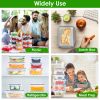 44Pieces Plastic Food Storage Containers With Lids Airtight Leak-Proof Reusable Meal Prep Containers Lunch Container With Labels Marker For Kitchen St