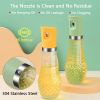 1pc Oil Spray Bottle; Kitchen Household Barbecue Olive Oil Edible Oil Push-type Oil Sprayer; Kitchen Tools; Kitchen Supplies