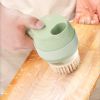 4 In 1 Handheld Electric Vegetable Cutter Mini Food Fruit Chopper Grinder Slicer Dicer Garlic Meat Ginger Mud Masher Rechargeable Food Processor