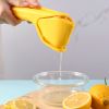 Manual Lemon Squeezer Fold Flat Design Effortless Hand Lemon Juicer Squeezer Manual Citrus Juicer With Sideways Pivot Increase Leverage Reduce Effort