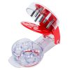 Cherry Pitter Remover Tool Cherry Stoner Seed Extractor Remover W/ 6 Cherry Grooves & Space-Saving Lock