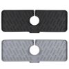 Silicone Faucet Mat Kitchen Sink Splash Guard Drain Mat Drying Pad Kitchen Mat Bathroom Drip Catcher