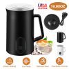 Electric Milk Frother Steamer 4 In 1 Multifunctional Hot Cold Milk Foam Maker 19.95Oz Automatic Quiet Milk Warmer Latte Cappuccinos Hot Chocolate