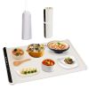 Electric Warming Tray Smart Food Warmer Roll Up Heating Pad With Adjustable Temperature Control 3 Auto Timer Settings For Buffet Party Gathering Resta