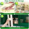 Silicone Food Warming Mat With 9 Temperature Levels 6Hrs Timer Child Lock Auto Shut Off Roll-Up Electric Warming Tray For Party Buffet Gathering Daily
