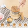 Electric Mixing Mug 400Ml High Speed Mixing Cup Usb Rechargeable Self String Mug Ip67 Waterproof One Button Start For Coffee Milk Protein Powder Egg