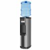 3-5 Gallon Top Loading Water Dispenser Cooler Hot and Cold with Child Safety Lock, ETL Listed Quiet