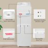 3-5 Gallon Top Loading Water Dispenser Cooler Hot and Cold with Child Safety Lock, ETL Listed Quiet