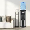 3-5 Gallon Top Loading Water Dispenser Cooler Hot and Cold with Child Safety Lock, ETL Listed Quiet