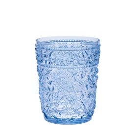 Paisley Acrylic Glasses Drinking Set of 4, Plastic Drinking Glasses, BPA Free Cocktail Glasses, Drinkware Set, Drinking Water Glasses (size: 13Oz)